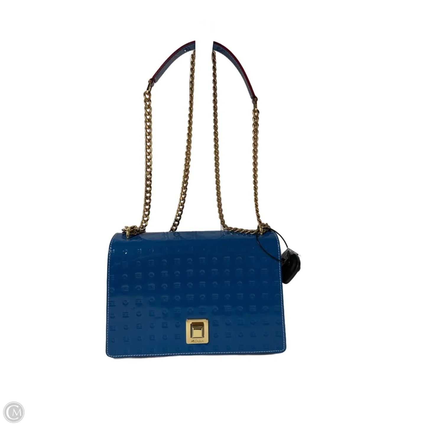 Handbag Leather By Cma, Size: Medium