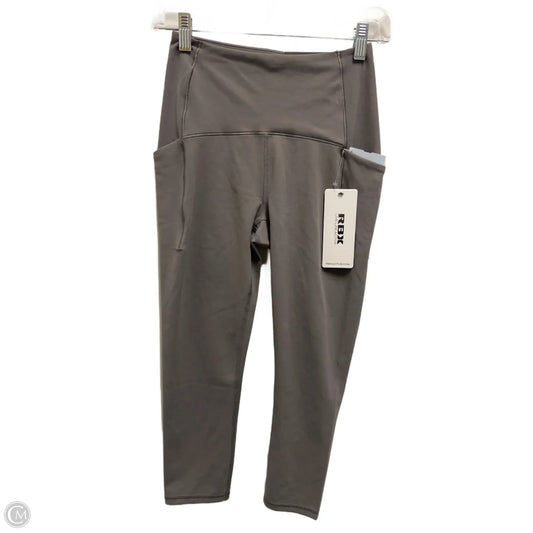 Athletic Leggings By Rbx In Grey, Size: S