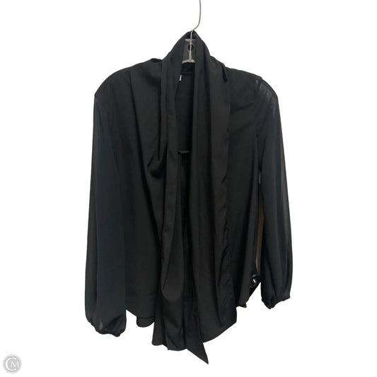 Top Long Sleeve By Bar Iii In Black, Size: S