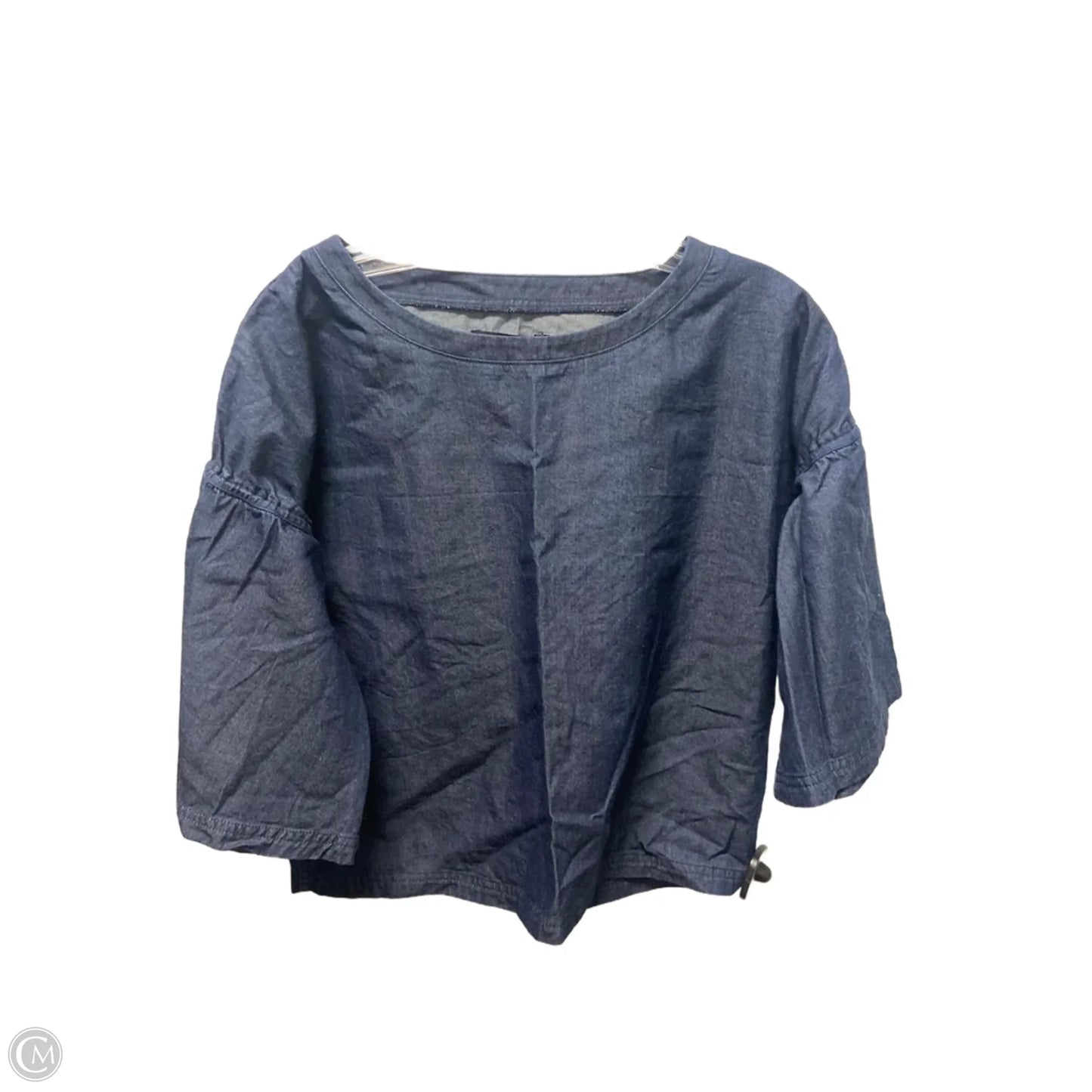 Top 3/4 Sleeve By J Brand In Blue, Size: Xs