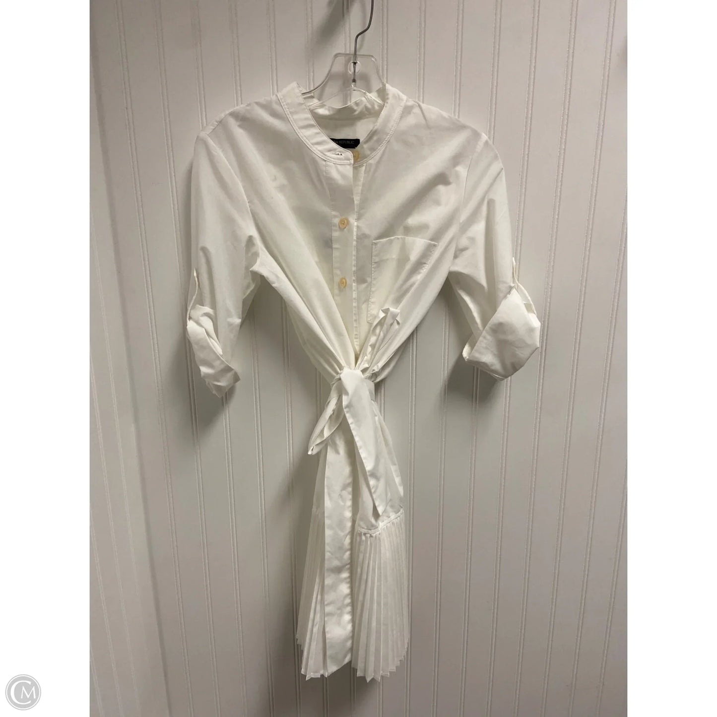 Dress Work By Banana Republic In White, Size: Xs