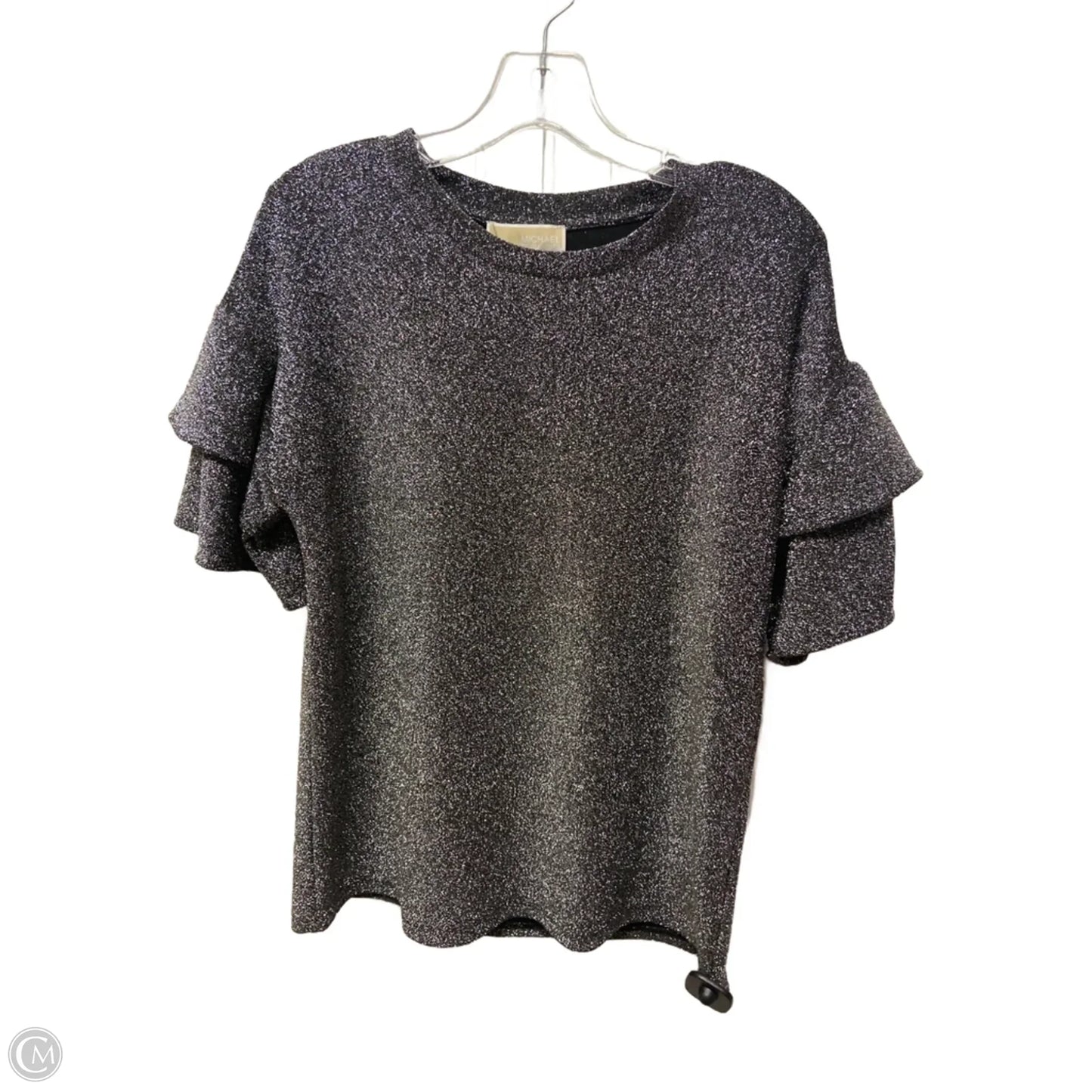 Top 3/4 Sleeve By Michael By Michael Kors In Black, Size: S