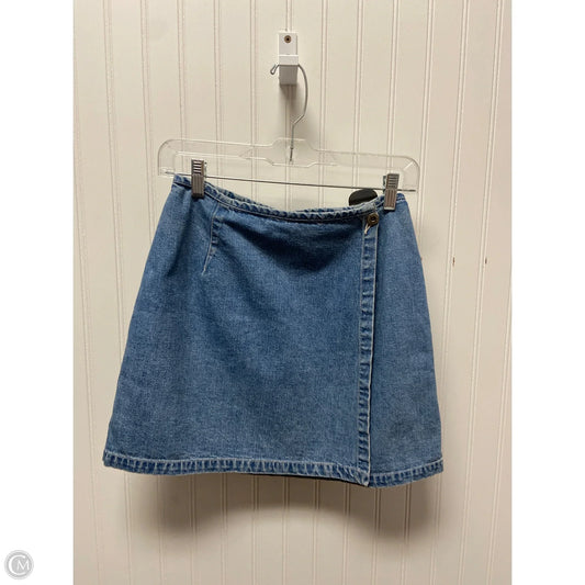 Skirt Midi By Ann Taylor In Blue, Size: 4