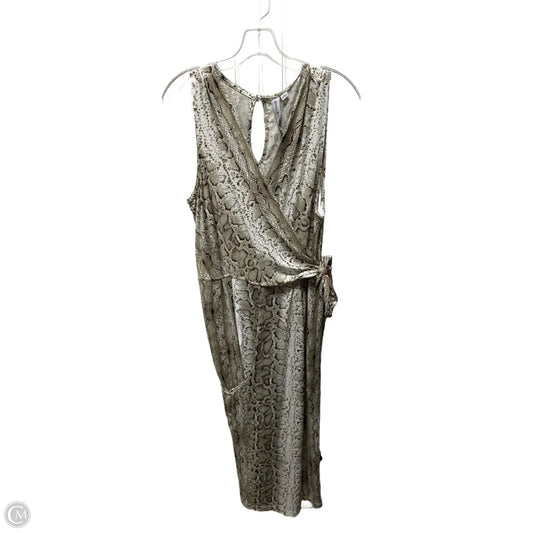 Jumpsuit By Emma And Michele In Brown, Size: L