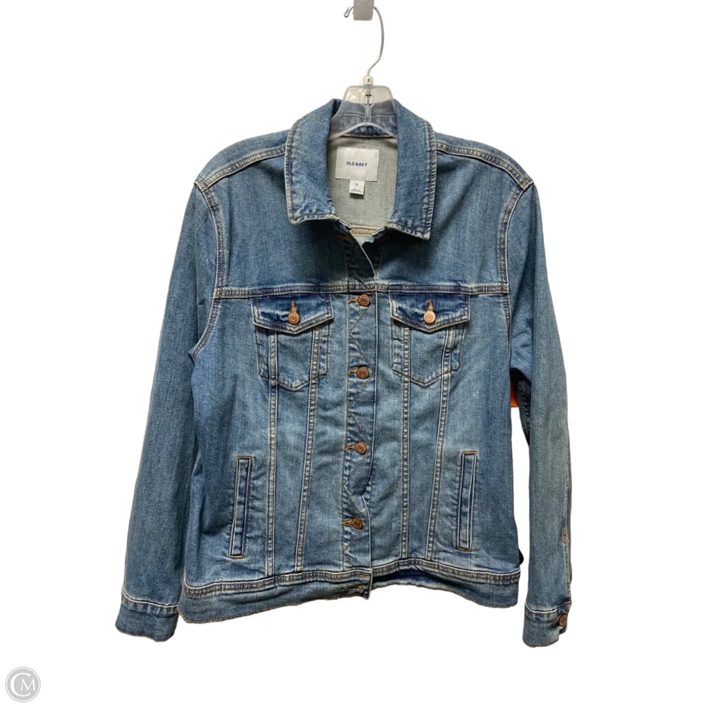 Jacket Denim By Old Navy In Blue, Size: Xl