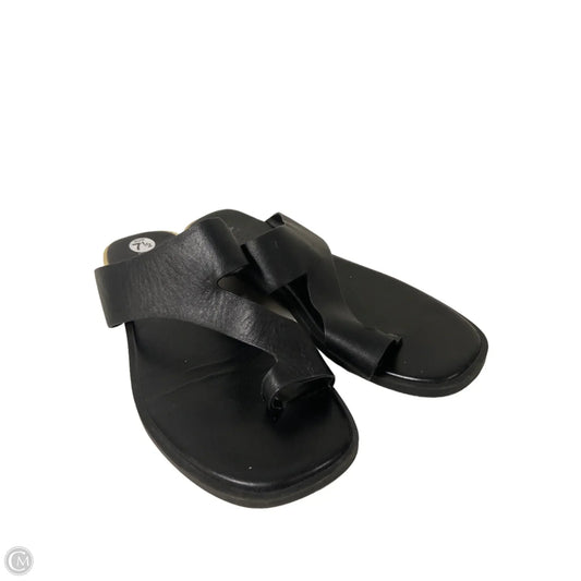 Sandals Flats By Alfani In Black, Size: 7.5