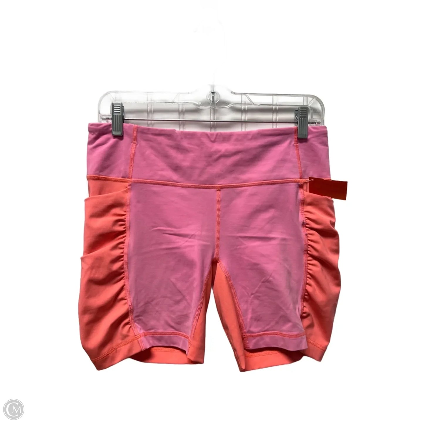 Athletic Shorts By Lululemon In Pink, Size: M