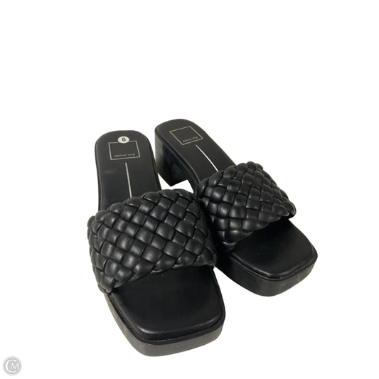 Shoes Heels Block By Dolce Vita In Black, Size: 8