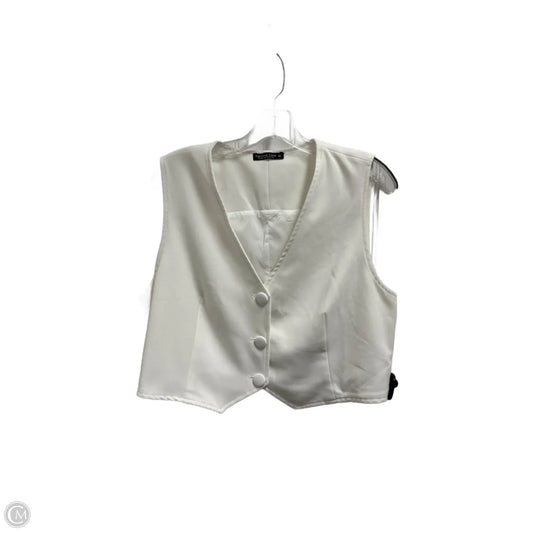 Vest Other By Clothes Mentor In White, Size: Xl