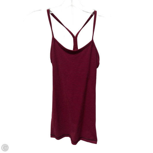 Athletic Tank Top By Lululemon In Red, Size: S