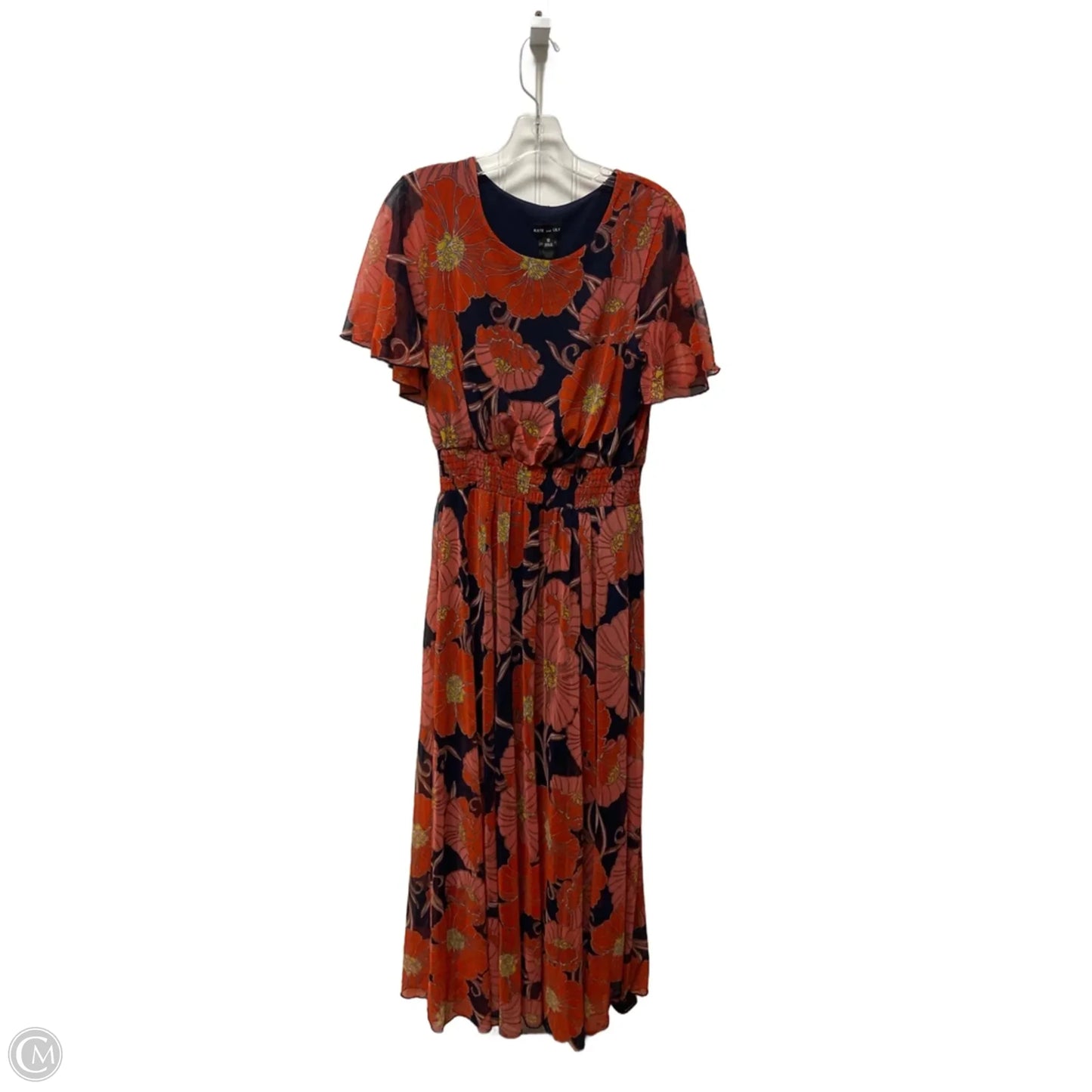 Dress Casual Maxi By Kate And Lily In Orange, Size: L