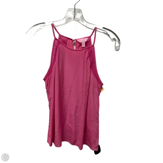 Top Sleeveless Designer By Lilly Pulitzer In Pink, Size: Xs