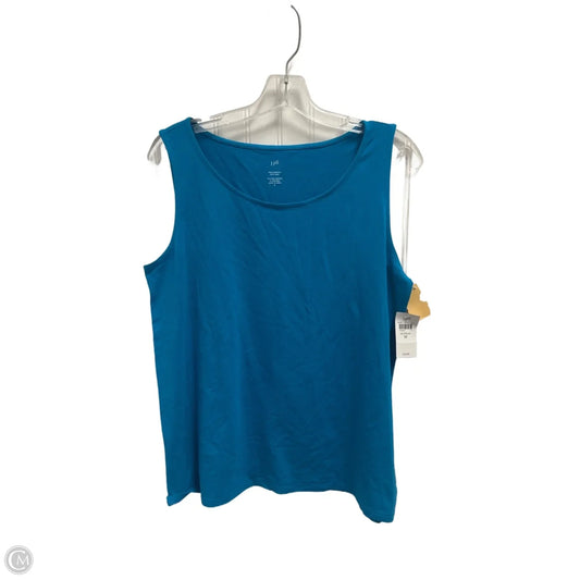 Top Sleeveless By J. Jill In Blue, Size: M