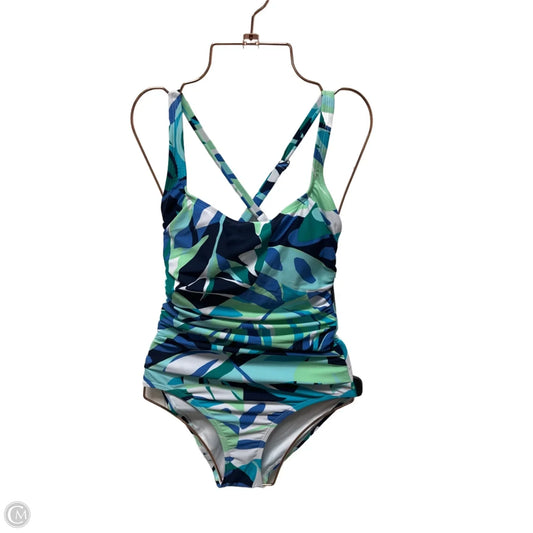 Swimsuit By Nautica In Blue & Green, Size: S