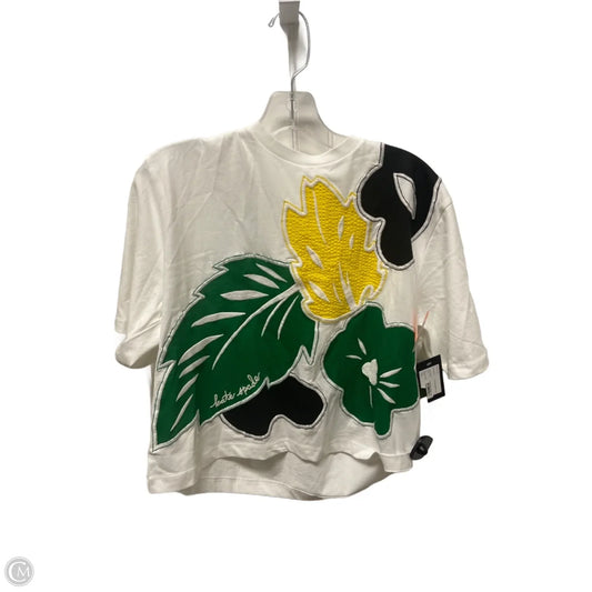 Top Short Sleeve Designer By Kate Spade In Green, Size: M