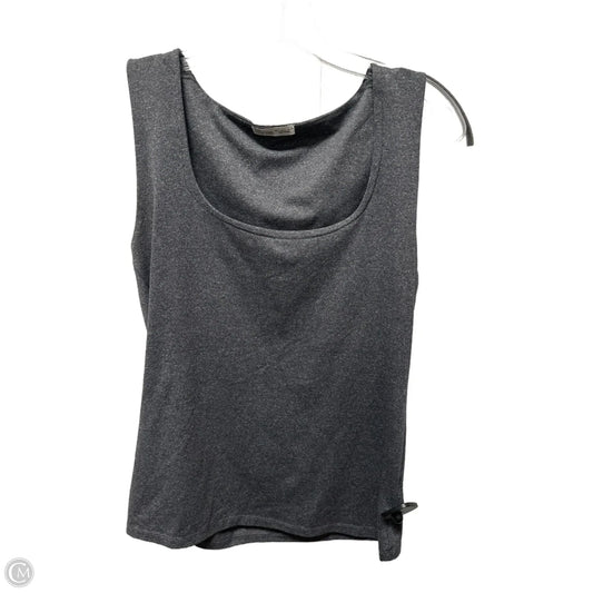 Top Sleeveless By Zara In Grey, Size: L