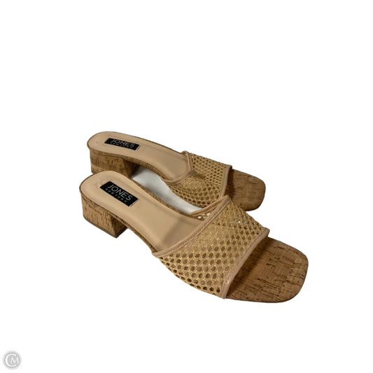 Sandals Flats By Jones New York In Tan, Size: 9.5