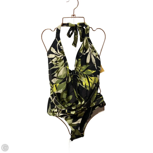 Swimsuit By Bar Iii In Green, Size: Xl