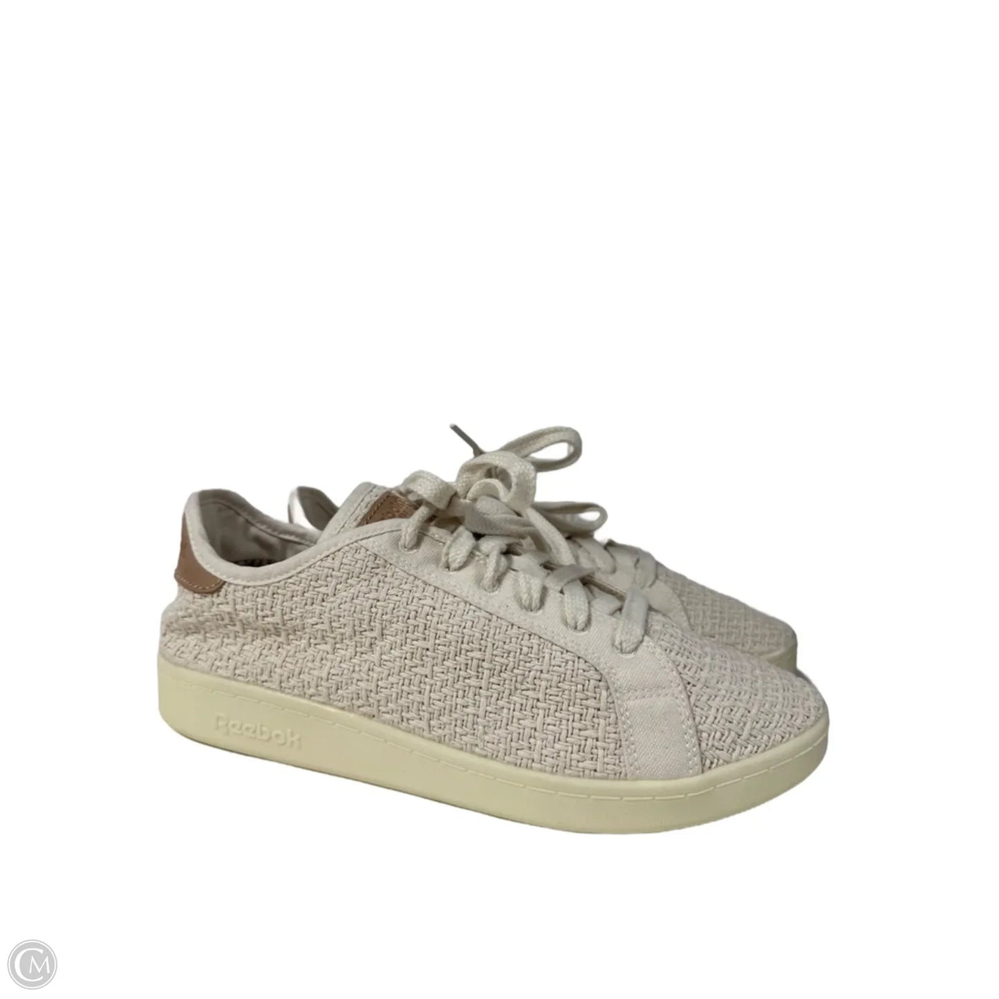 Shoes Athletic By Reebok In Cream, Size: 9