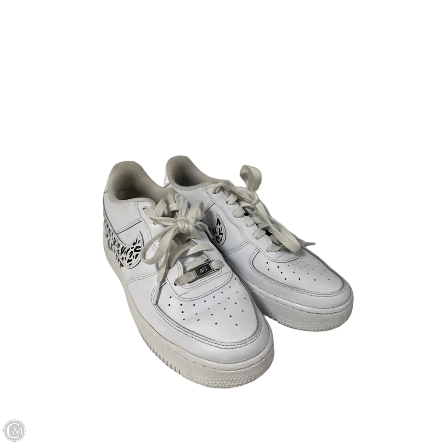 Shoes Athletic By Nike In White, Size: 6