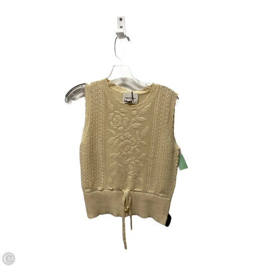 Top Sleeveless By Industry In Brown, Size: S