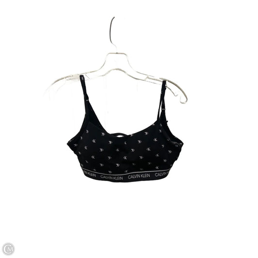 Bra By Calvin Klein In Black, Size: M