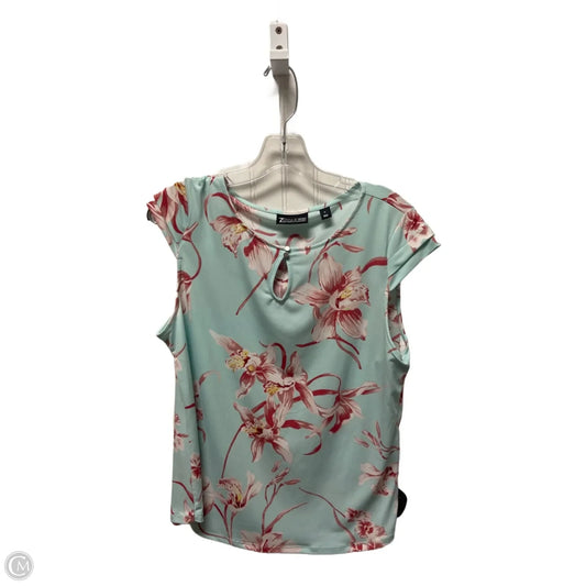 Top Sleeveless By New York And Co In Blue, Size: M