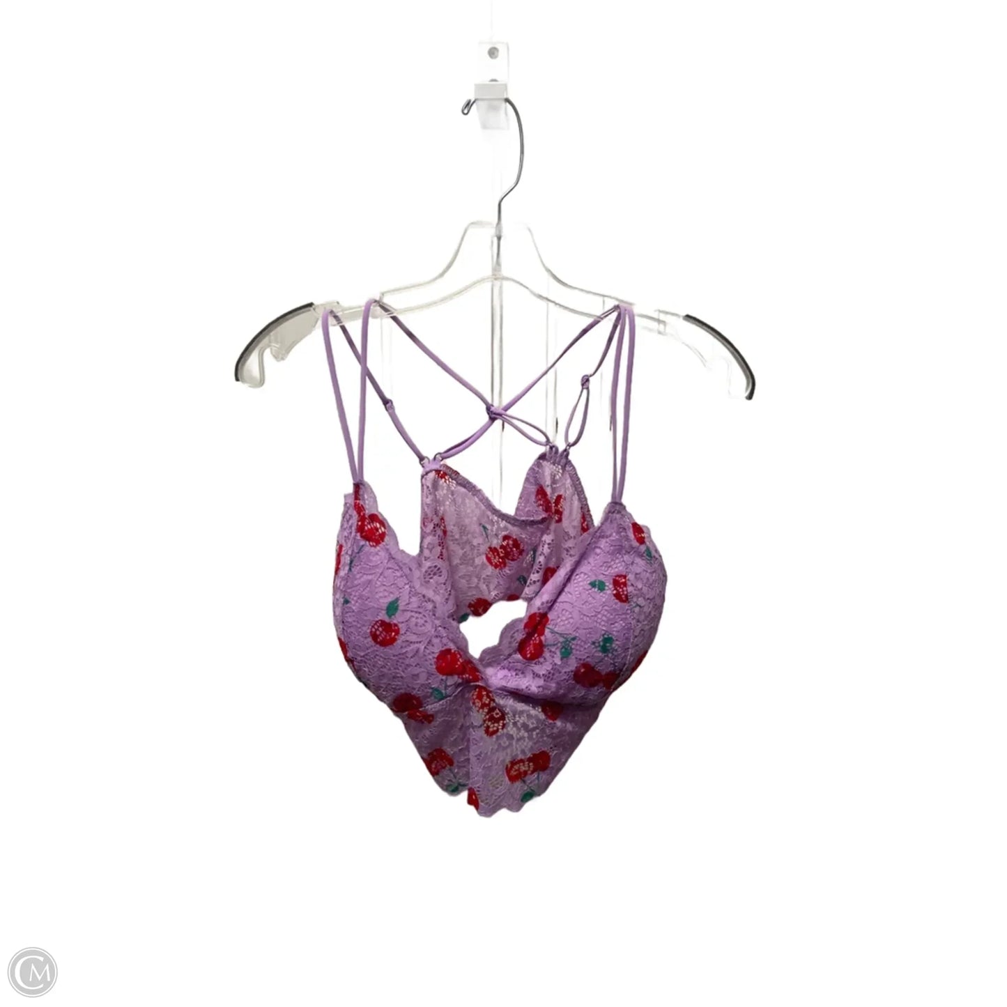 Bralette By Clothes Mentor In Purple, Size: 3x