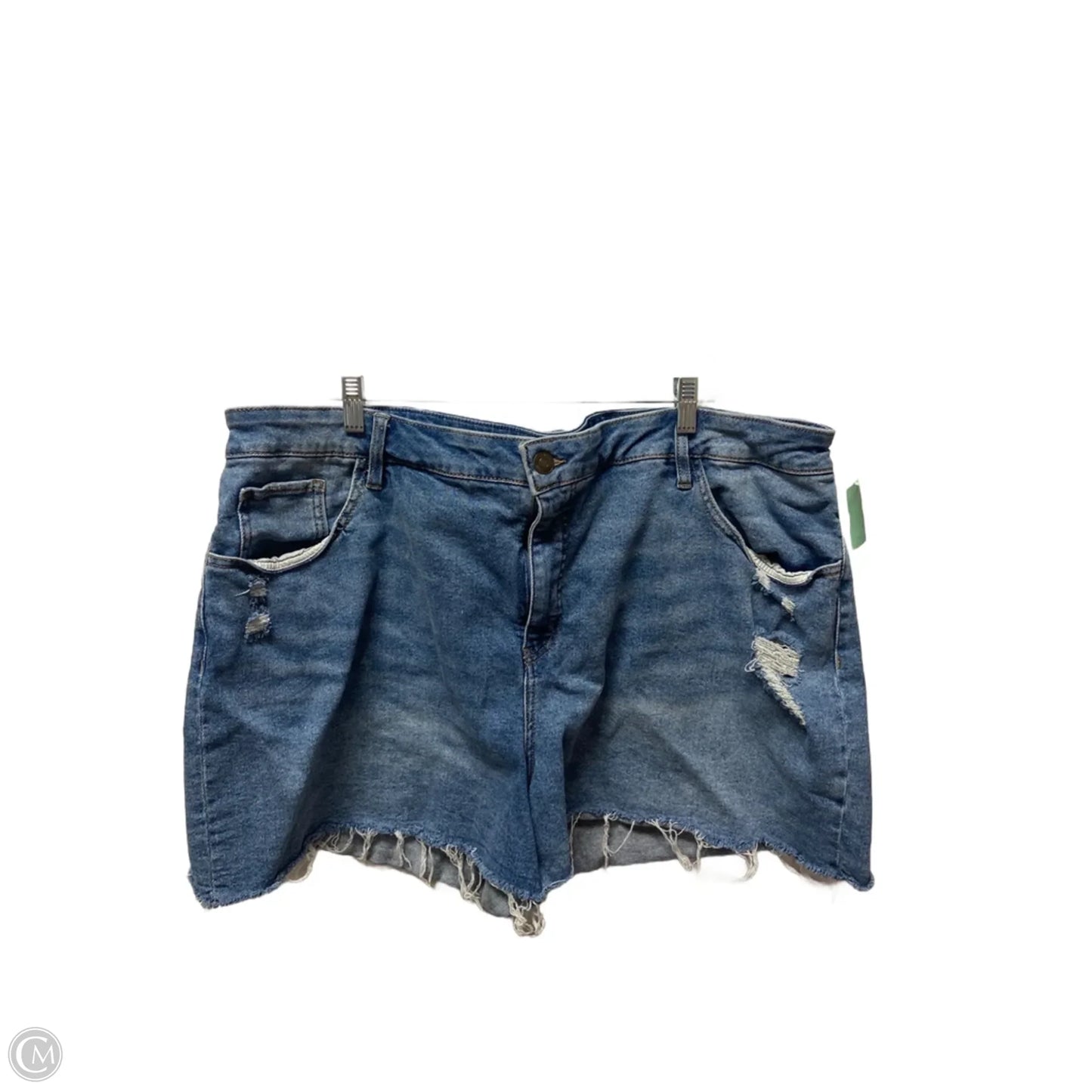Shorts By Ava & Viv In Blue, Size: 24