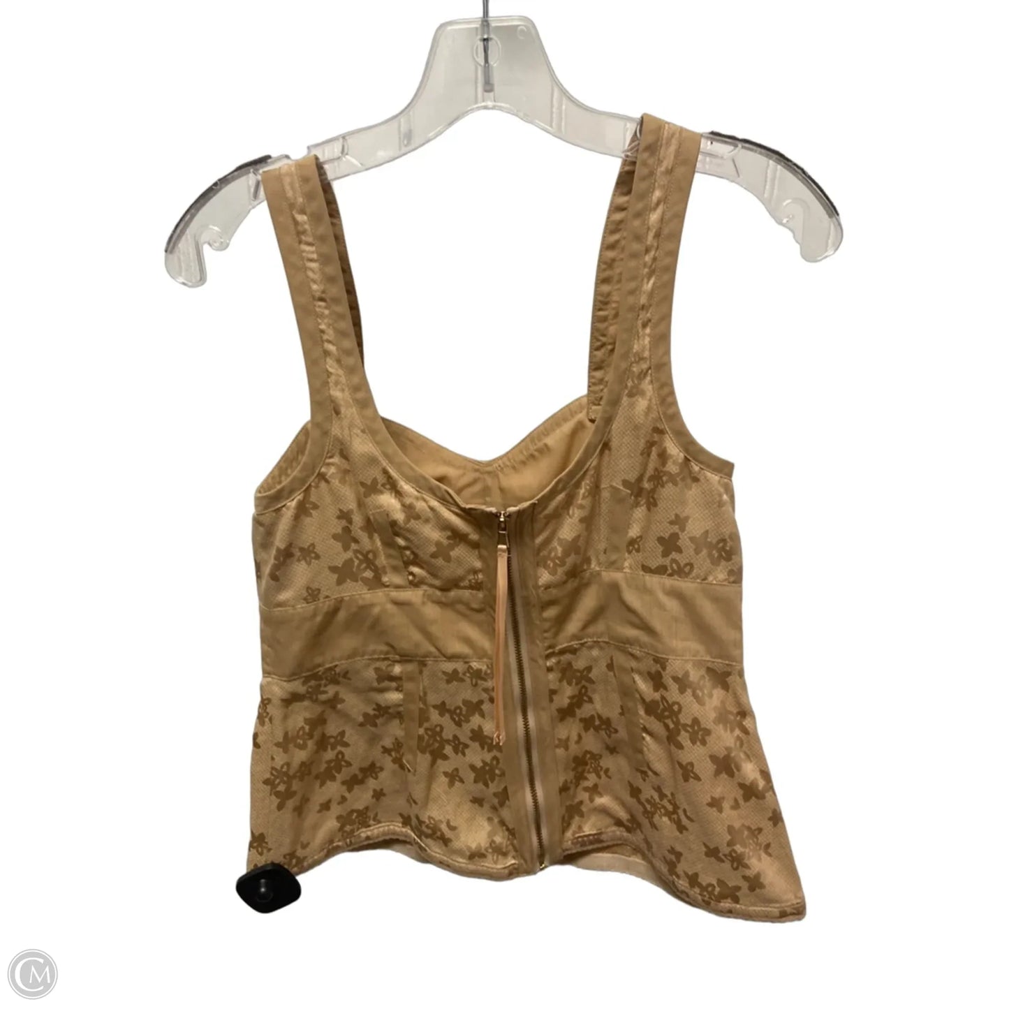 Top Sleeveless Designer By Marc By Marc Jacobs In Brown, Size: Xs