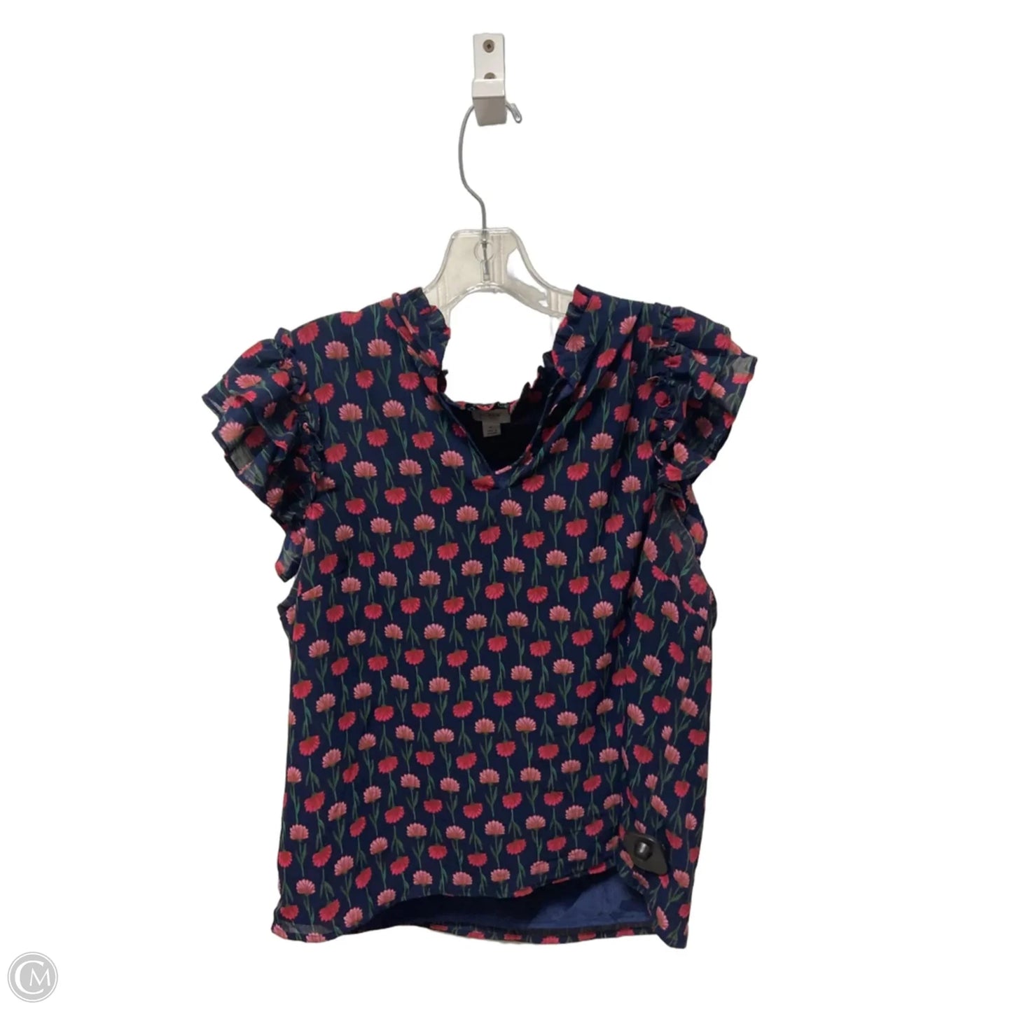 Top Sleeveless By J. Crew In Blue, Size: L