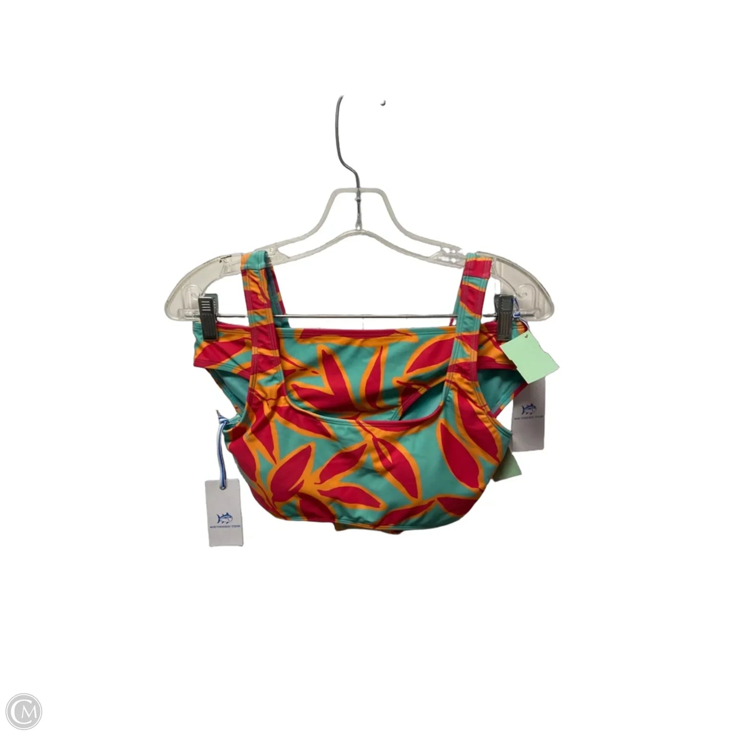 Swimsuit 2pc By Southern Tide In Green & Pink, Size: S