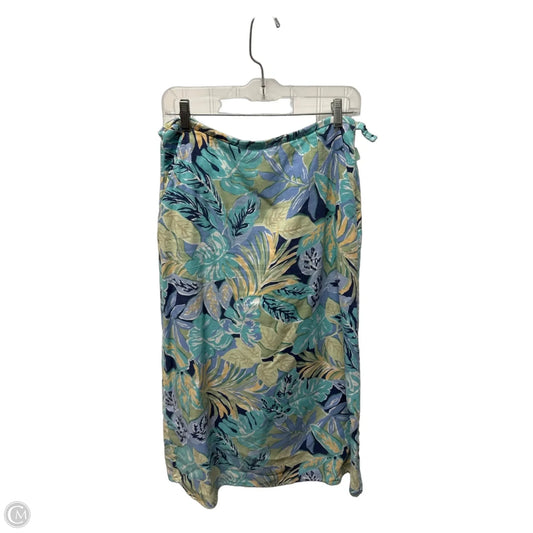 Skirt Maxi By Talbots In Blue, Size: 6