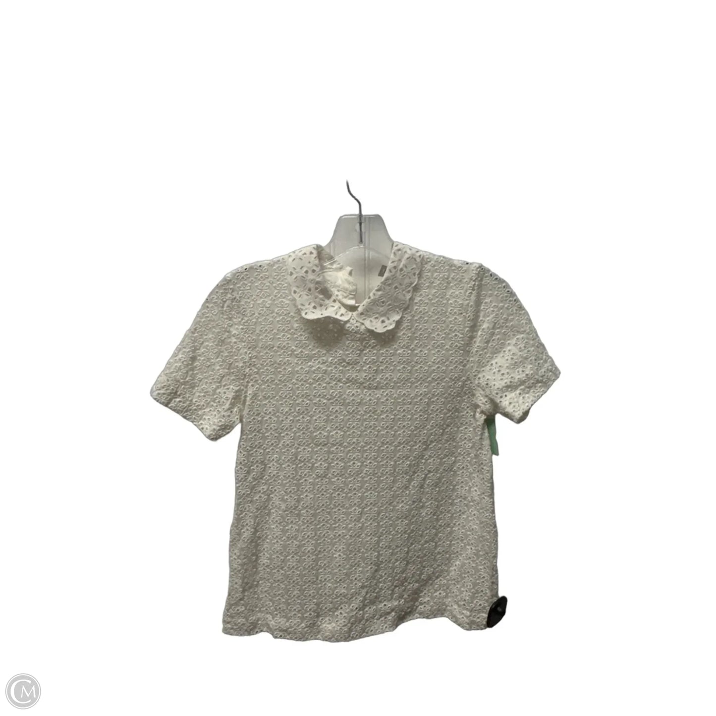 Top Short Sleeve By J. Crew In Yellow, Size: Xs