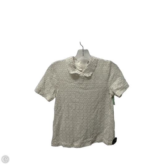 Top Short Sleeve By J. Crew In Yellow, Size: Xs