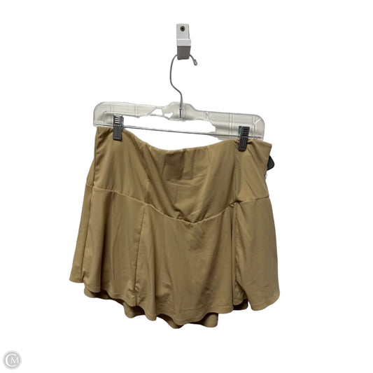Athletic Skirt By Joy Lab In Brown, Size: L