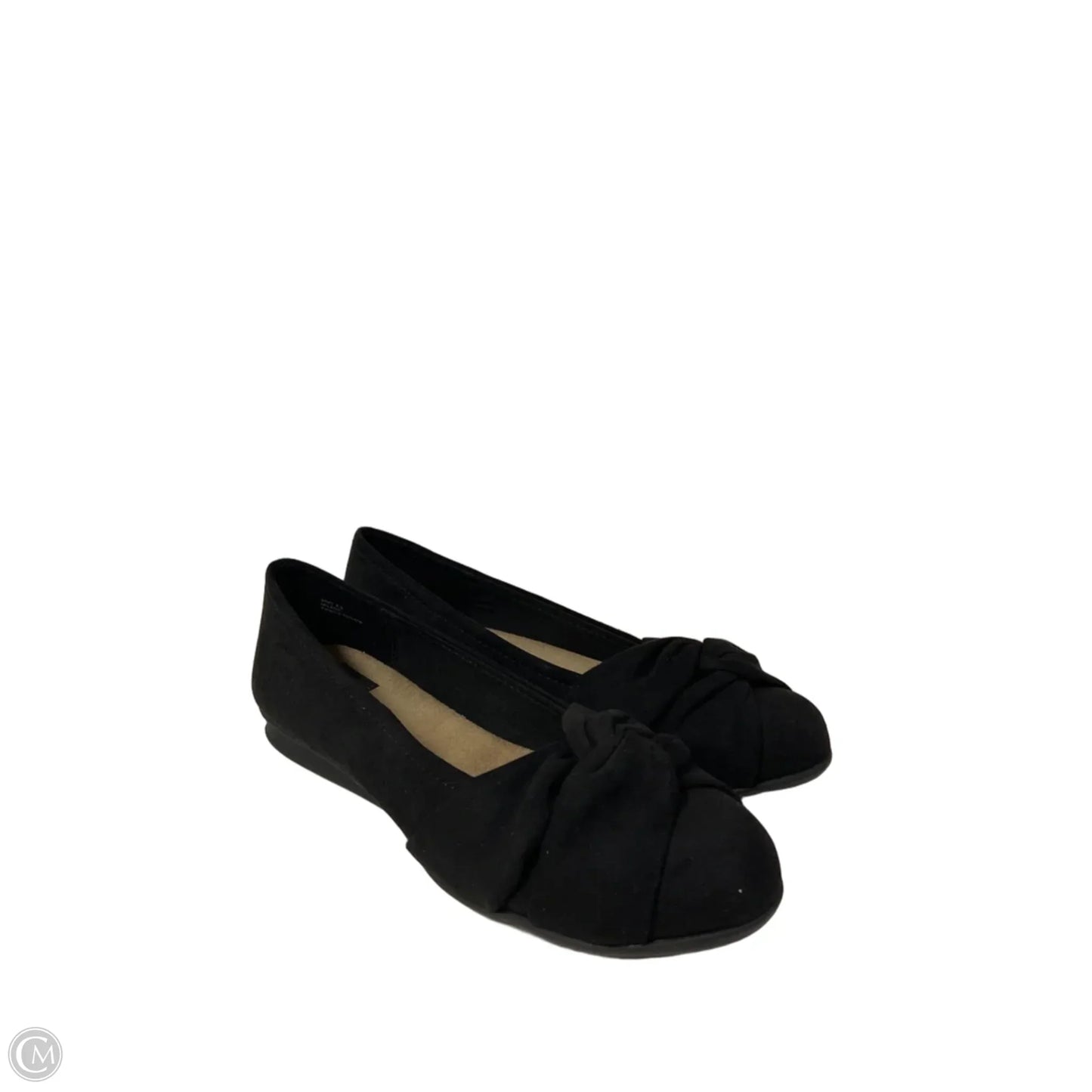 Shoes Flats By Dv In Black, Size: 8.5