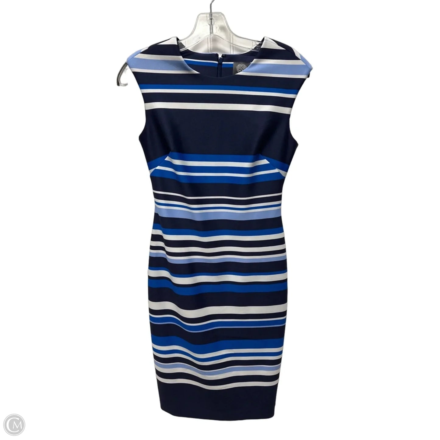 Dress Casual Midi By Vince Camuto In Blue, Size: S
