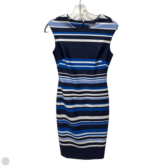 Dress Casual Midi By Vince Camuto In Blue, Size: S
