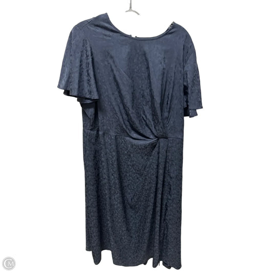 Dress Casual Midi By Lane Bryant In Blue, Size: L