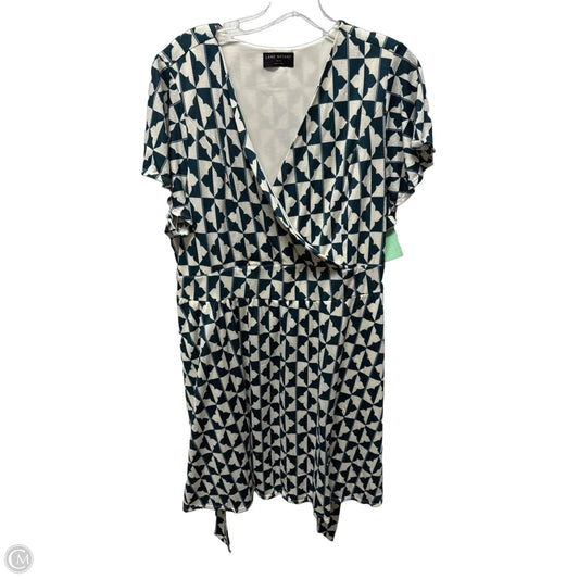 Dress Casual Midi By Lane Bryant In Green, Size: 1x