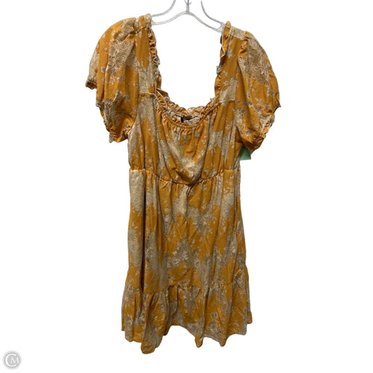 Dress Casual Midi By Torrid In Yellow, Size: L