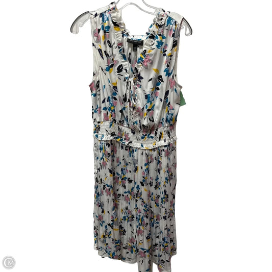 Dress Casual Midi By Lane Bryant In Floral Print, Size: L