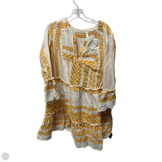 Dress Casual Midi By Torrid In Yellow, Size: 1x