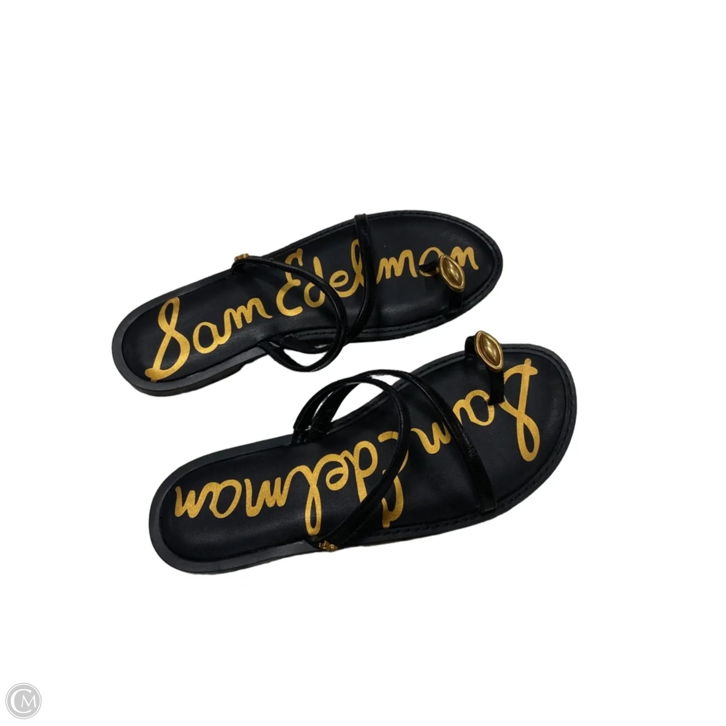 Sandals Flip Flops By Sam Edelman In Black, Size: 7.5