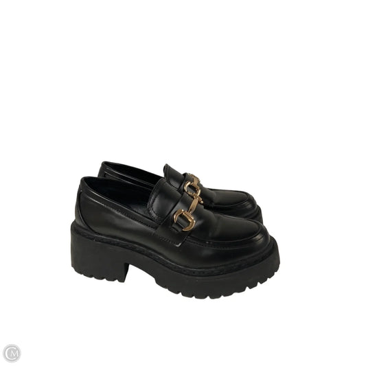Shoes Heels Platform By Steve Madden In Black, Size: 7