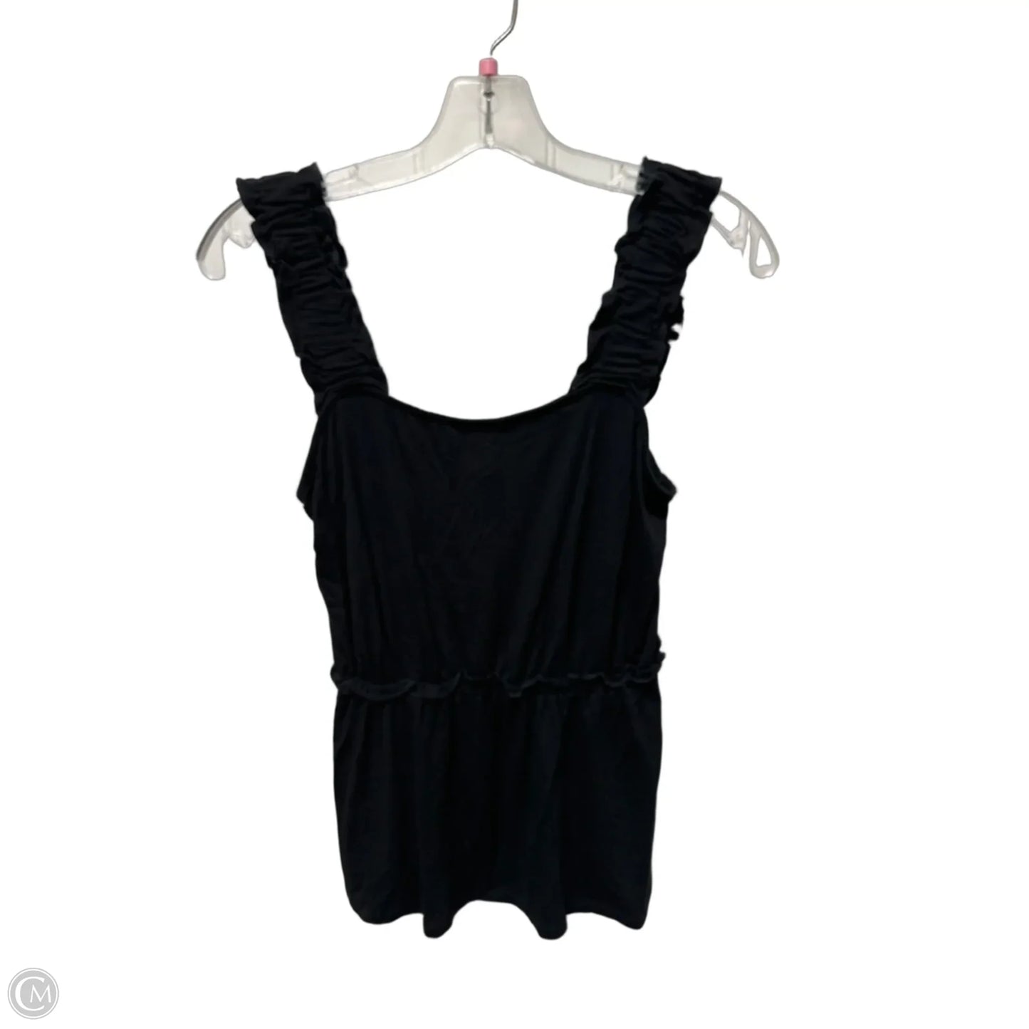 Top Sleeveless By Clothes Mentor In Black, Size: S