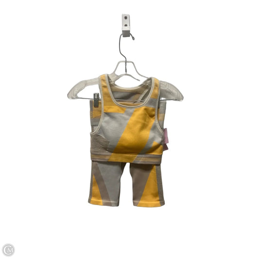 Athletic Shorts By Nike In Yellow, Size: S