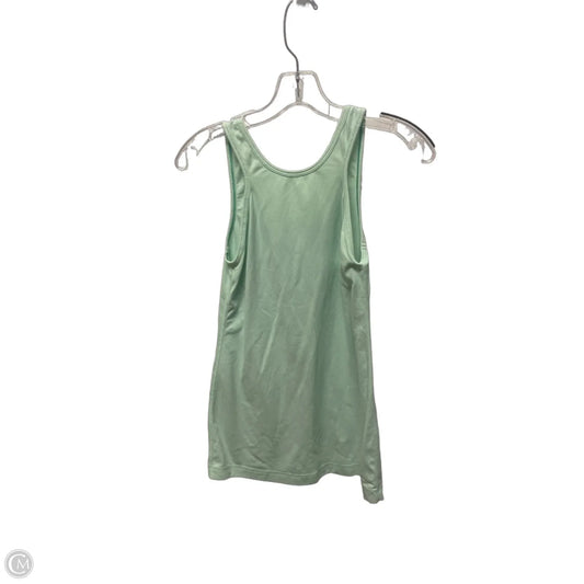 Athletic Tank Top By Lululemon In Green, Size: M