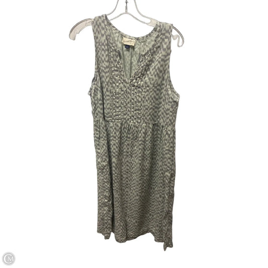 Dress Casual Midi By Universal Thread In Green, Size: L